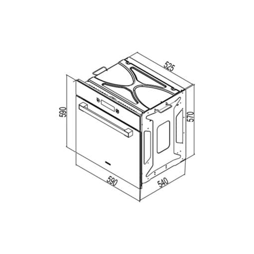 فر استیل البرز مدل  FE50/W