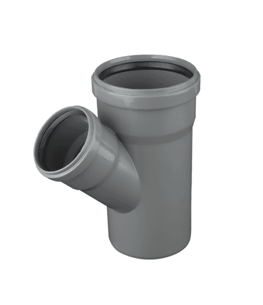 سه راهی پوشفیت 45 درجه 75*75